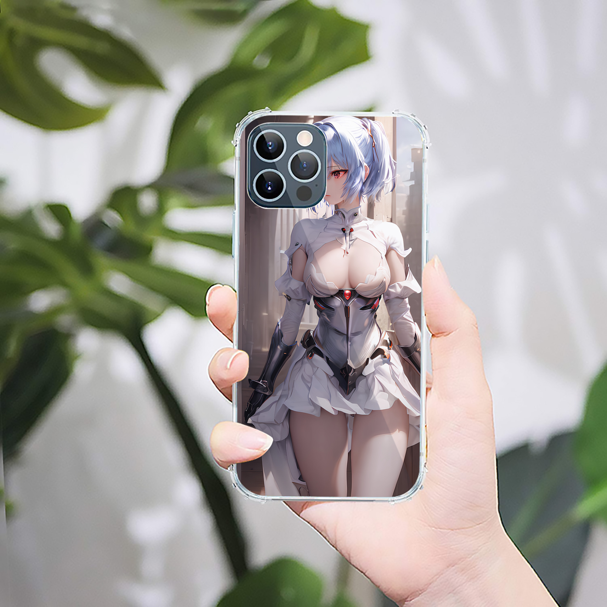 （画像用） EVA 新世紀エヴァンゲリオン 【iPhone 12シリーズ対応】透明スマホケース（クリアソフトケース）